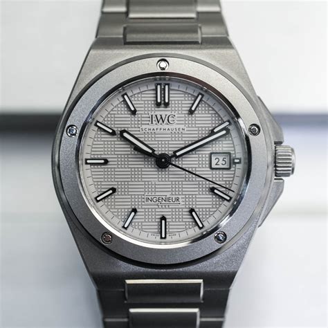 iwc ingenieur double chronograph titanium|iwc ingenieur 2023 price.